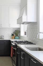 In this new york townhouse's black and white kitchen, the sleek pendants are from a czechoslovakian factory and the 1940s stools are by warren mcarthur. 25 Black White Kitchen Cabinet Ideas Sebring Design Build