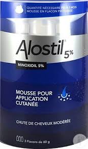 · si vous êtes allergique au minoxidil ou à l'un des autres composants de la solution (voir que contient minoxidil bailleul 5. Alostil Minoxidil 5 Mousse Pour Application Cutanee Flacons Pressurises 3x60ml Newpharma