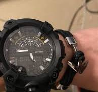Big Digital Sports watch with stopwatch, Alarm, Full date ...