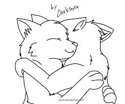 Anime wolf couples coloring pages. Wolf Love Drawings 30 Galvanizing Images To Help You Draw Demplates