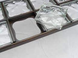 A glass coffee table makes for an elegant, subtle addition to the room, while a coffee table with storage is perfect for creating space for a striking centerpiece. 40s Glass Block Coffee Table 1stdibs Com Glass Blocks Glass Coffee And Cocktail Tables