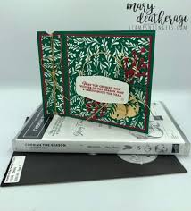 Tip to make cutting card layers peace and joy card featuring stampin' up!® products #stampinup #sunnstampin. Stampin Up Cherish The Classic Christmas Season With Video Tutorial For The Paper Players Stamps N Lingers
