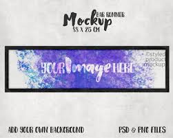 Download Dye Sublimation Bar Runner Mat Mockup Add Your Own Image And Etsy Image Editing Apps Sublime Dye Sublimation