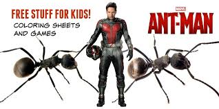 In addition, the kid is carried away and when a child is 2 years old he can easily color pictures with small details. Free Ant Man Games And Coloring Sheets From Marvelthe Fairytale Traveler