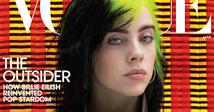 Billie eilish is slipping into something a little more comfortable for her latest magazine cover shoot. Billie Eilish Is Vibrant In Bold Hues For Vogue Us March 2020
