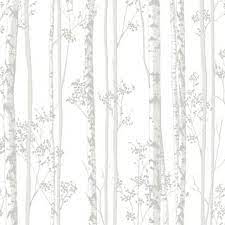 gamma vliesbehang linde parel grijs 100526 kopen natuur bloemen behang modern behang leuk behang bloemen behang