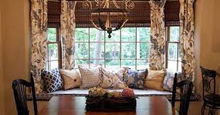 See more ideas about bay window treatments, bay window, window treatments ideas. How To Solve The Curtain Problem When You Have Bay Windows Window Treatments Living Room Living Room Windows Bay Window Curtains