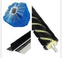 Industrial Brush for Washing Machine Rotating Clean Transparent Nylon Brush  Roller