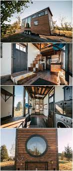 The Silhouette Is An Awesome Tiny House Built By Wind River Tiny Homes The Tiny House Features Two L Modern Tiny House Tiny House On Wheels Tiny House Luxury