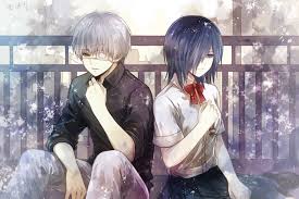 Discover (and save!) your own pins on pinterest Anime Tokyo Ghoul Ken Kaneki Touka Kirishima Hd Wallpaper Background Image 1920x1280 Wallpaper Anime