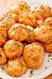 How To Make Cheese Gougeres Recipe Cheese Puffs How To Make Cheese Vegan French Recipes