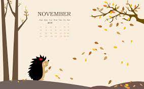 Free November 2019 Hd Calendar Wallpaper Calendar Wallpaper November Calendar November Wallpaper