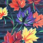 Paint Nite: Barnyard Autumn Leaves