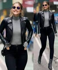 5 Best Leather Jacket Outfit Ideas To Copy Now Black Leather Jacket Outfit Best Leather Jackets Leather Jackets Women