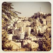 View Of Old Amman Jordan Jo At Jabal Al Weibdeh جبل اللويبدة Paris Skyline Skyline Amman