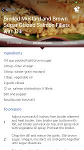 Broiled Mustard And Brown Sugar Glazed Salmon Fillets With Dill Brown Sugar Glazed Salmon Glazed Salmon Brown Sugar Glaze