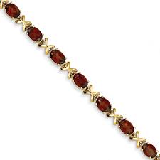 T.w.) in 14k gold, 14k white gold and 14k rose gold $11,000.00 Garnet Xoxo Bracelet In 14k Yellow Gold