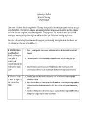 Sample Kwla University At Buffalo School Of Nursing Kwla