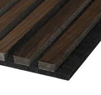 Proff Akustikpanel, 25 mm, 300x60,5 cm, Røget eg