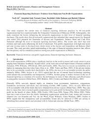 The cash flow statement, or statement of cash flows, summarizes a company's inflow and outflow of cash, meaning where a business's money came from (cash receipts) and where it went (cash paid). Pdf Financial Reporting Disclosure Evidence From Malaysian Non Profit Organizations