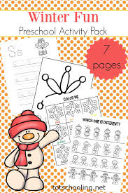 Winter s north pole printable977d. Winter Mini Activity Pack For Pre K Totschooling Toddler Preschool Kindergarten Educational Printables