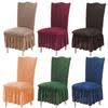 Chair cushion cover with ruffle. Buy Chair Covers With Skirt At Affordable Price Best Prices Fast And Free Shipping Joom