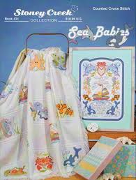 Looking for more crochet baby blanket patterns: Stoney Creek Sea Babies Cross Stitch Pattern 123stitch