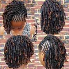 Twisted hair and a mohawk. Pin On Protective Styles