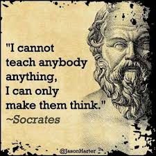 I Cannot Teach Anybody Anything I Can Make Them Think Socrates Quotes Philosophy Quotes Philosophical Quotes