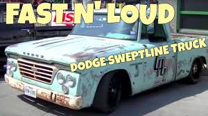 For those who don`t know, the fast n` loud show had a plan to do a special for the 102nd episode. Fast N Loud Dodge Sweptline Truck Gas Monkey Garage Youtube