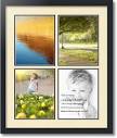 ArtToFrames Collage Mat Picture Photo Frame 4 8x10" Openings in ...
