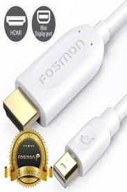 Fosmon 6ft Thunderbolt Mini Display Port To Hdmi Cable For Macbook Pro Air Imac Hdmi Hdmi Cables Macbook