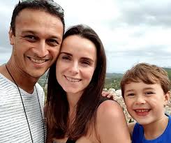 Emmerdale's Chris Bisson's fiancé and children: Long-term love Rowena and  kids Harry and Ella Rose