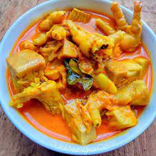 Campur semua tepung, garam, dan telur. Blog Pendidikan Resep Gudeg Nangka Ceker Ayam
