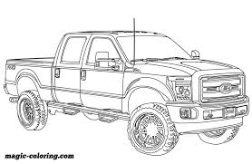 2014 Ford F250 Lifted Coloring Page Cars Coloring Pages Truck Coloring Pages Coloring Pages