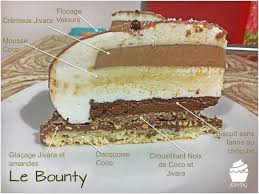 Le Bounty Entremets Noix De Coco Et Chocolat Je Veux Des Gourmandises Gateau Coco Gateau Noix De Coco Recette Noix De Coco