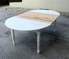 renovation d une ancienne table en bois bocal d idees table bois table ovale bois table a manger en bois