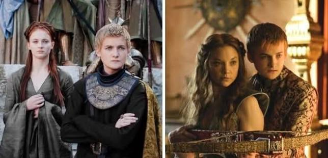 Why was Joffrey Baratheon harsh on Sansa Stark but calm with Margaery Tyrell ?