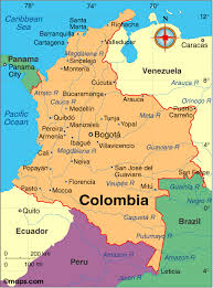 Km, colombia is one of the world's most linguistically and ethnically diverse countries. Colombia Map Infoplease