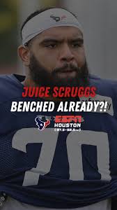 Texans OL in Trouble? Juice Scruggs Already
