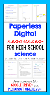Teaching With Technology Is The New Era Of The Education Field Check Out All Of My Paperless Technology Lesson High School Science High School Science Teacher