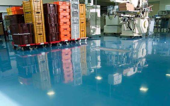 9 loại sơn epoxy sàn nhà xưởng phổ biến hiện nay