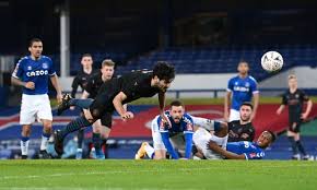 Ben godfrey, yerry mina, michael keane, lucas digne; Everton 0 2 Manchester City Fa Cup Quarter Final As It Happened Football The Guardian