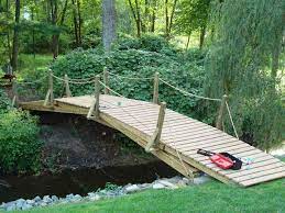 They have reached the owl creek bridge, put it in order and built a stockade on the north bank. 1 30 Foot A Very Versatile And Scaleable Bridge Design For Spans Up To 50 Feet Bridge Plans Foot Bridge Timber Bridge Design Pedestrian Bridge Do It Yourself Wood Bridge Construction Truss