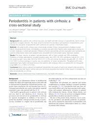 Søren har 16 job på sin profil. Pdf Periodontitis In Patients With Cirrhosis A Cross Sectional Study