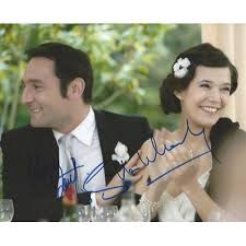 Elle est la fille des comédiens alain doutey et arièle semenoff. Melanie Doutey Gilles Lellouche Autograph