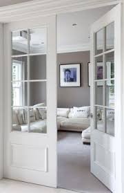 Weisse Flugeltur Mit Verglasung French Door Contemporary Interior Doors French Doors Interior Double Doors Interior