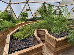 The most dramatic design change to make a standard greenhouse more geothermal friendly is to bury it partially underground. Raised Garden Bed Designs Growing Spaces Greenhouses