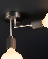 How to install pot lights in kitchen ceiling. Led Flush Ceiling Lights Langham Multi Bulb Light In Four Finishes