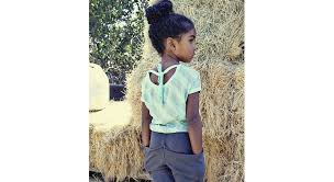 Le jour de sa communion ou confirmation, une fille est comme une mariée. Cheveux Crepus 32 Coiffures Pour Petite Fille